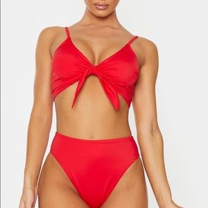 LA VIE EN ROSE AQUA PINK 2 PIÈCES SWIMWEAR SIZE MEDIUM